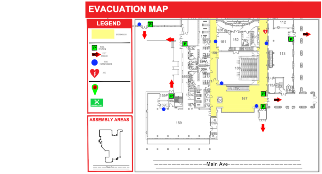 Emergency Evacuation Plans Drawings Remedi8